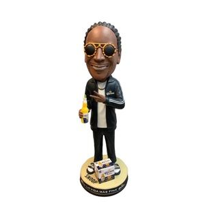Snoop Dogg In Black Sweatsuit Corona Bobblehead Statue